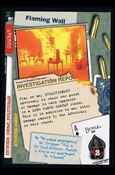 X-Files: Premiere Edition (Base Set) card XF96-0036v1 Flaming Wall