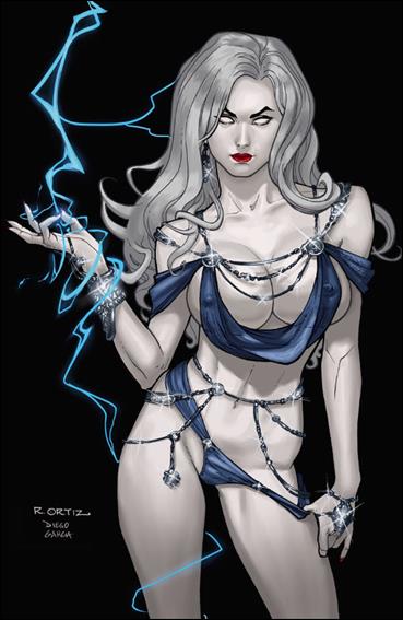 Lady Death: Dragon Wars issue 1-DL Shrewd Virgin Art Edition 1/25