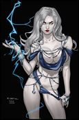 Lady Death: Dragon Wars issue 1-DL Shrewd Virgin Art Edition 1/25