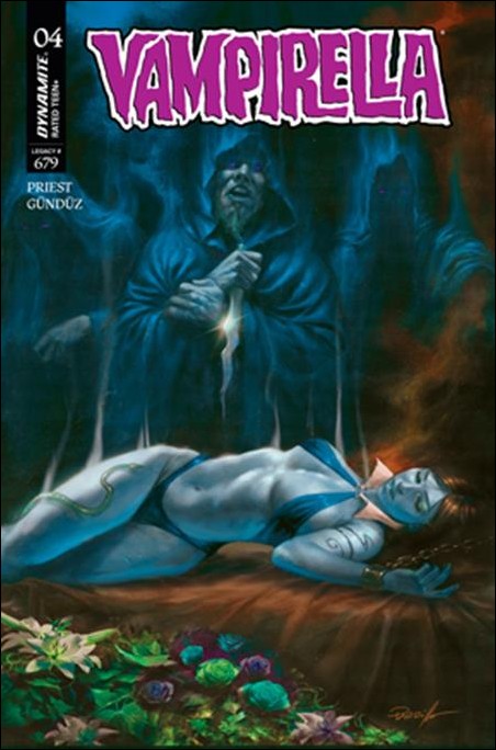 Vampirella (2025) issue 4-O Lucio Parrillo Ultraviolet Cover