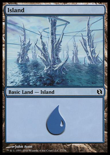 Magic the Gathering: Duel Decks: Elspeth vs. Tezzeret (Base Set) card 77 Island