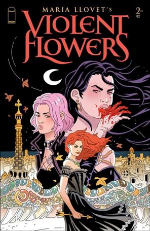 Violent Flowers (2024) issue 2-D Jesús Orellana Cover