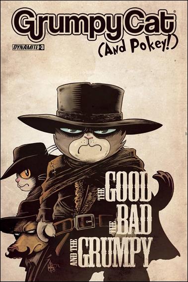 Grumpy Cat & Pokey issue 3-C Ken Haeser Cover