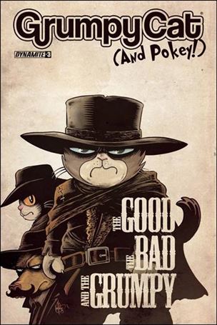 Grumpy Cat & Pokey issue 3-C Ken Haeser Cover