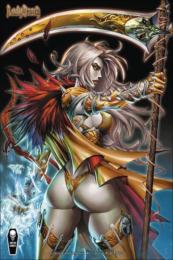 Lady Death: Sacrificial Annihilation issue 2-E Paolo Pantalena 1:10 Elite Edition