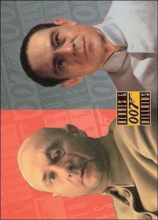 James Bond Connoisseur's Collection Volume One: The '60s (Base Set) card 57 Heroes & Villains