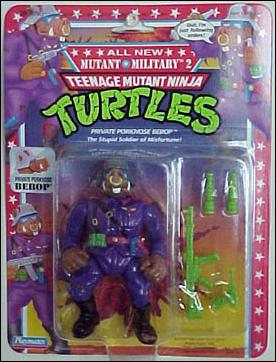 Teenage Mutant Ninja Turtles: Mutant Military figure 9 Private Porknose Bebop