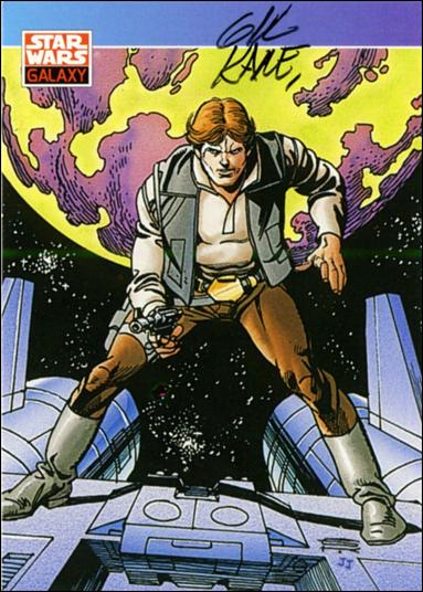 Star Wars Galaxy: Series 1 (Autograph Subset) card 100 Gil Kane