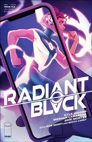 Radiant Black issue 12-B Sweeney Boo Cover