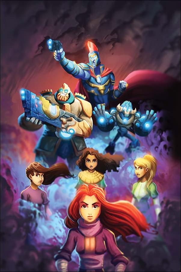 Robots Versus Princesses issue 4-B 1:10 Virgin Cover