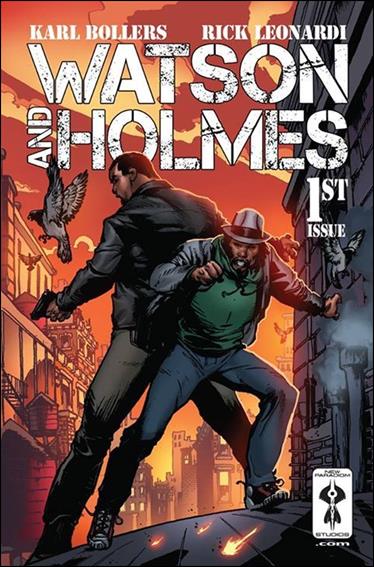 Watson & Holmes issue 1-C Larry Stroman Cover