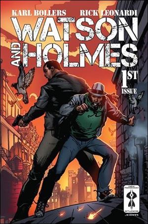 Watson & Holmes issue 1-C Larry Stroman Cover