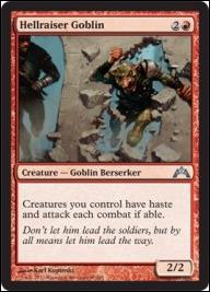 Magic the Gathering: Gatecrash (Base Set) card 95 Hellraiser Goblin