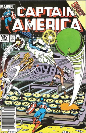 Captain America (1968) issue 314-C Canadian Price Cover