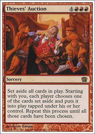 Magic the Gathering: 8th Edition (Base Set) card 227 Thieves' Auction