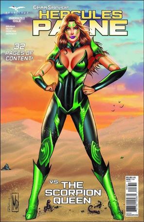 Grimm Spotlight: Hercules Payne vs the Scorpion Queen issue nn-C Michael Dipascale Cover