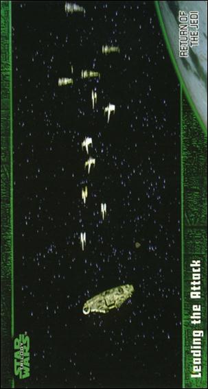 Star Wars Trilogy Widevision (Base Set) card 64 Leading the Attack