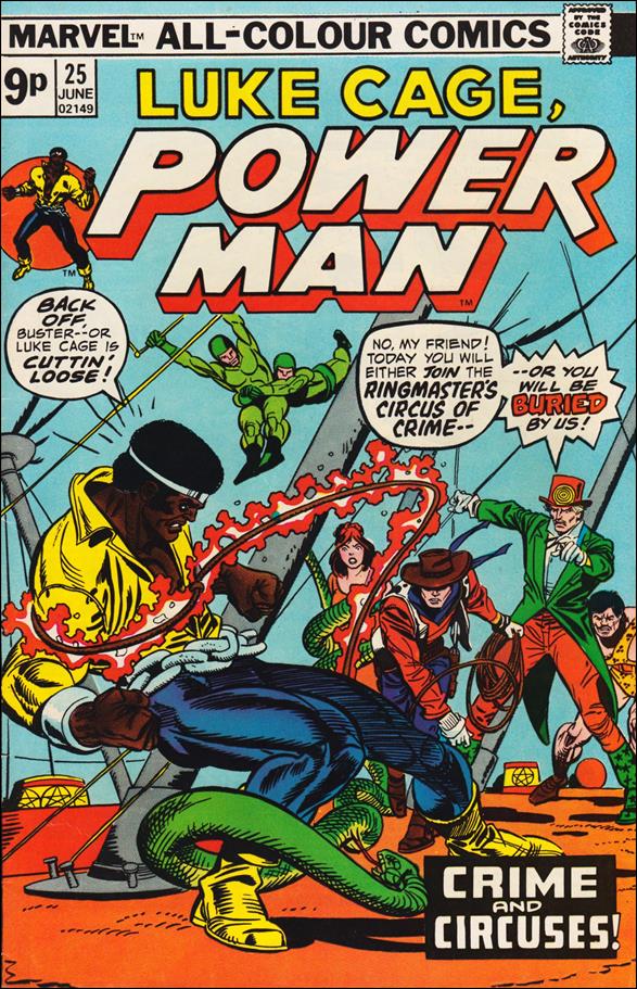 Power Man issue 25-B UK Price Cover