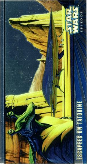 Star Wars: Episode I Widevision: Series 2 (Chromium Subset) card C2 Escapees on Tatooine