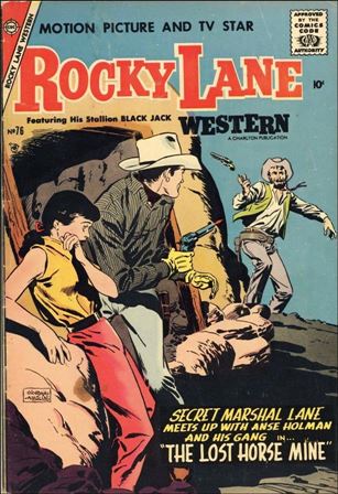 Rocky Lane Western (1954) issue 76