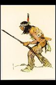 Frazetta II: The Legend Continues  (Base Set) card 29 Indian with the Long Rifle