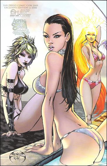 Aspen Splash: 2009 Swimsuit Spectacular issue 1-B Michael Turner San Diego Comic-Con Cover 1/1000