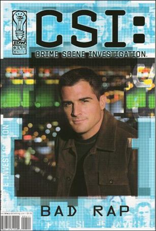CSI: Crime Scene Investigation-Bad Rap issue 4 Blue Border Cover