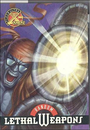 1996 Fleer Ultra X-Men All Chromium (Lethal Weapons Holo-Flash Subset) card 8 Random