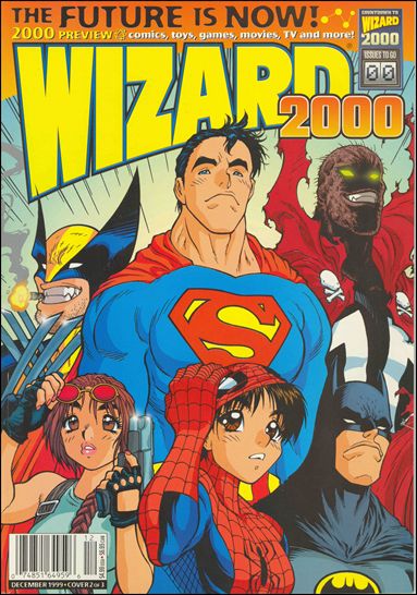 Wizard: The Comics Magazine issue 2000-D Unbagged Manga Cover
