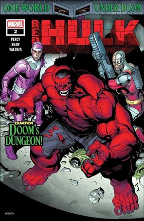 Red Hulk (2025) issue 2 Geoff Shaw Cover