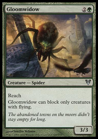 Magic the Gathering: Avacyn Restored (Base Set) card 180 Gloomwidow