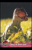 Lost World: Jurassic Park (Base Set) card 27 Hungry for Human Flesh!