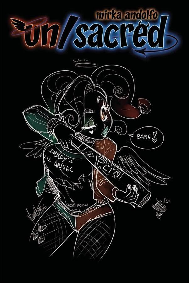 Un/Sacred (2020) issue 6-G Mirka Andolfo 1:30 Harley Negative Cover