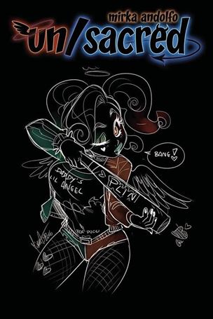 Un/Sacred (2020) issue 6-G Mirka Andolfo 1:30 Harley Negative Cover