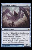 Magic the Gathering: New Phyrexia card 41 Phyrexian Ingester