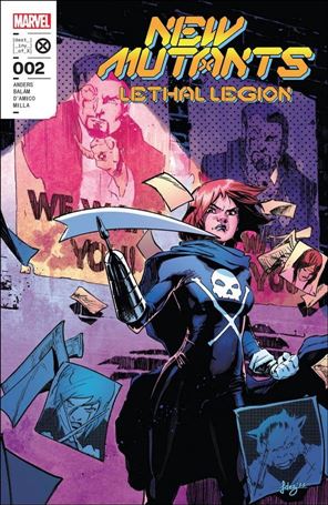 New Mutants: Lethal Legion issue 2 Javier Fernandez Cover