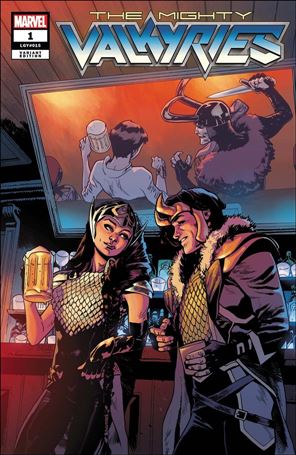 Mighty Valkyries issue 1-E Mahmud A. Asrar 1:25 Cover