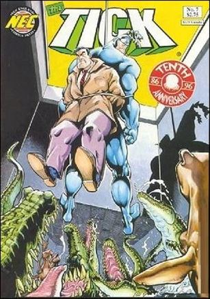 Tick (1988) issue 7-D 10th Anniversary Cover (4th Printing)