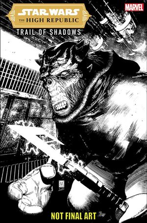 Star Wars: The High Republic: Trail of Shadows issue 4-C Caspar Wijngaard 1:25 Cover