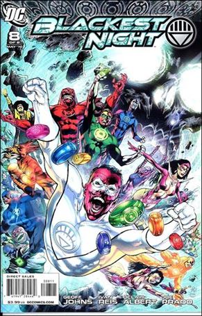 Blackest Night issue 8 Ivan Reis Cover