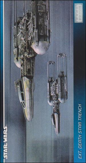 Star Wars Widevision (Base Set) card 98 Ext. Death Star Trench
