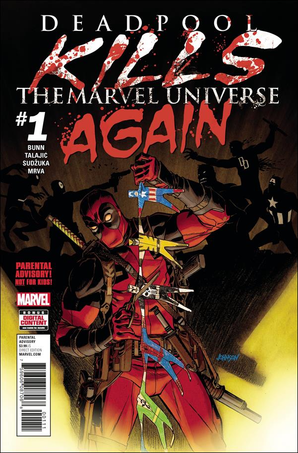 Deadpool Kills the Marvel Universe Again issue 1 Dave Johnson Cover