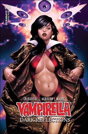 Vampirella: Dark Reflections issue 2-M Jay Anacleto Foil 1:10 Cover