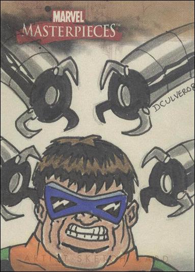 2008 Marvel Masterpieces: Series 2 (Sketch Card Subset) card DC Dennis Culver 1/500