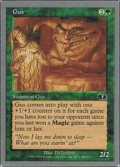 Magic the Gathering: Unglued (Base Set) card 62 Gus