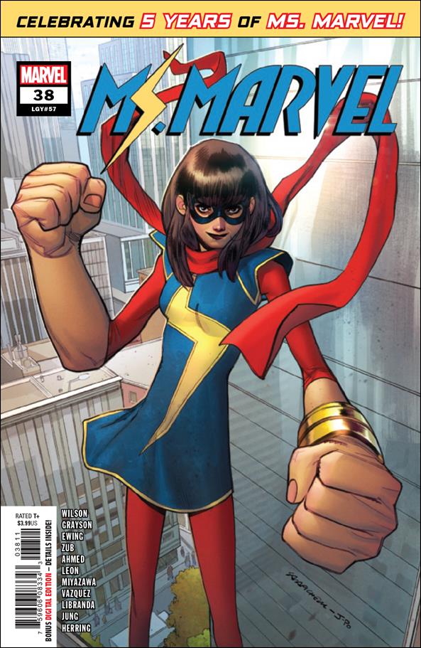 Ms. Marvel (2016) issue 38 Sara Pichelli Cover