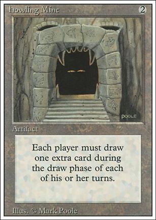 Magic the Gathering: Revised (Base Set) card 252 Howling Mine