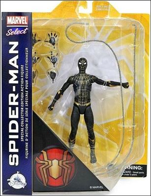 Marvel Select figure 161 Spider-Man Far From Home (Disney Black & Gold)