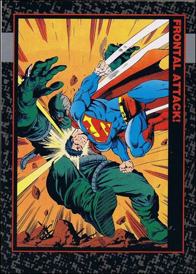 Doomsday: The Death of Superman (Base Set) card 25 Frontal Attack!