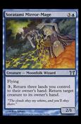 Magic the Gathering: Champions of Kamigawa (Base Set) card 88 Soratami Mirror-Mage
